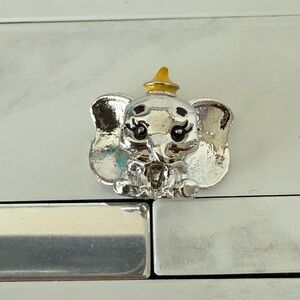 Silver Elephant Charm for charm bracelets